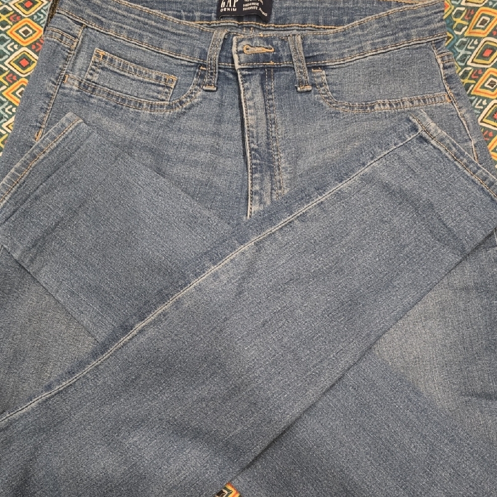 GAP High Rise Denim Jeggings - Blue - Picture 2 of 3